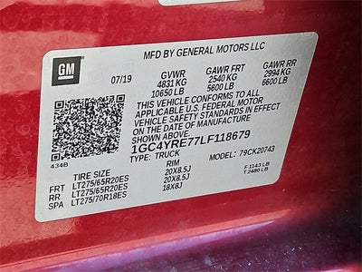 2020 Chevrolet Silverado 2500 HD High Country