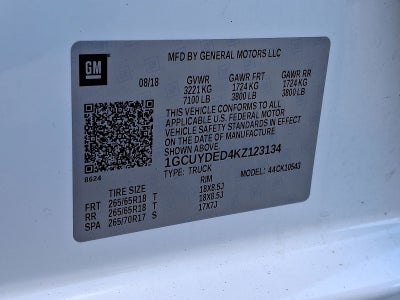 2019 Chevrolet Silverado 1500 LT