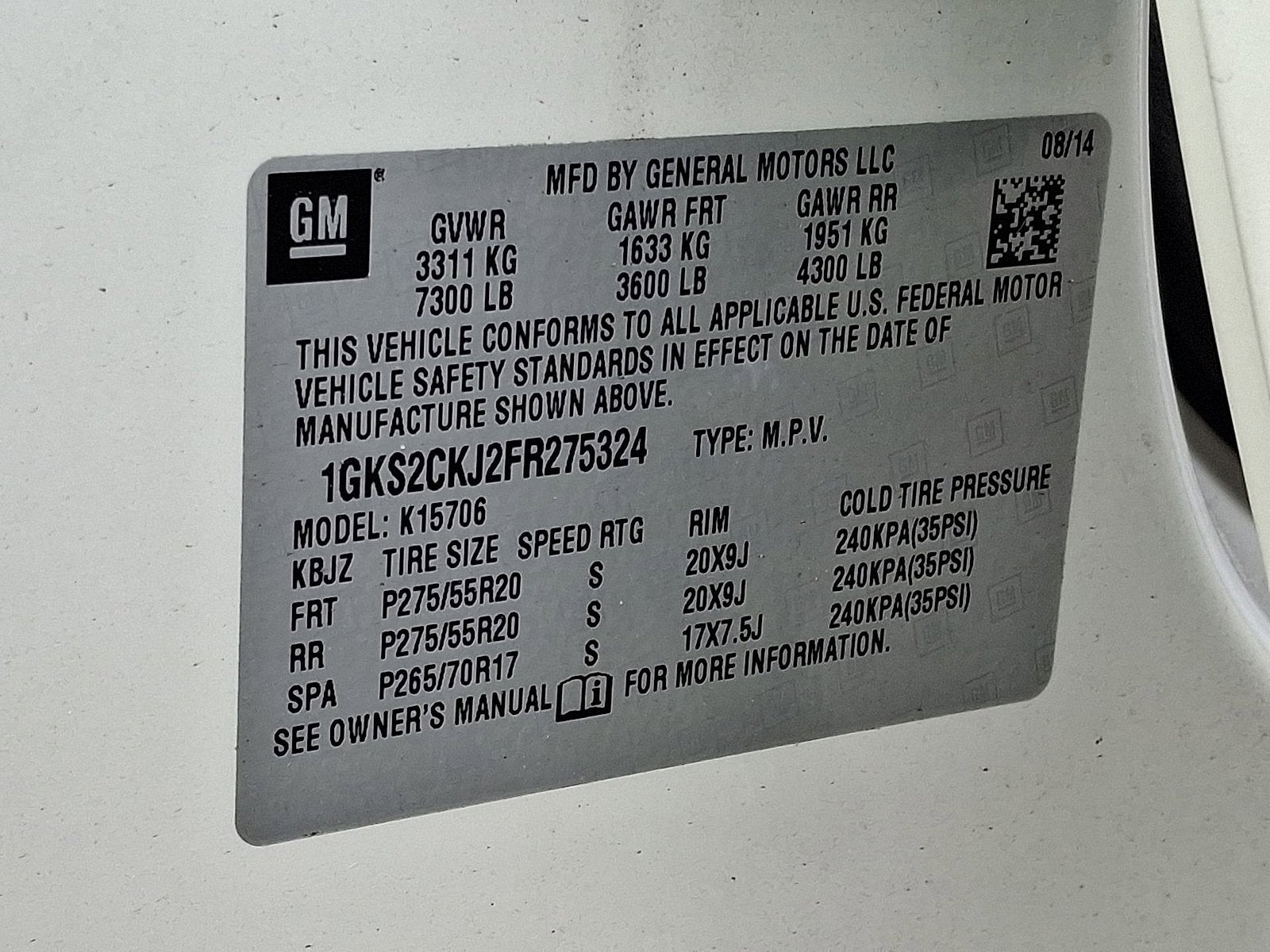 2015 GMC Yukon Denali