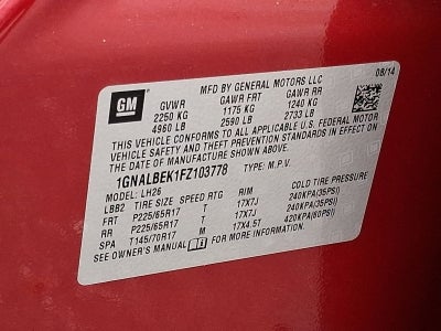 2015 Chevrolet Equinox LT