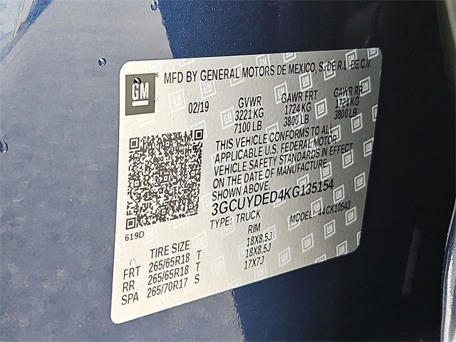 2019 Chevrolet Silverado 1500 LT