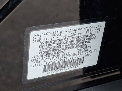 2024 Nissan Kicks SV Xtronic CVT