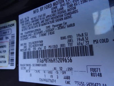 2017 Ford Mustang EcoBoost