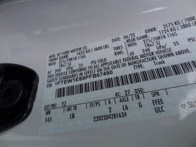 2023 Ford F-150 Tremor