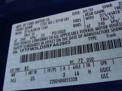 2024 Ford F-150 XLT