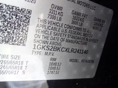 2020 GMC Yukon SLT