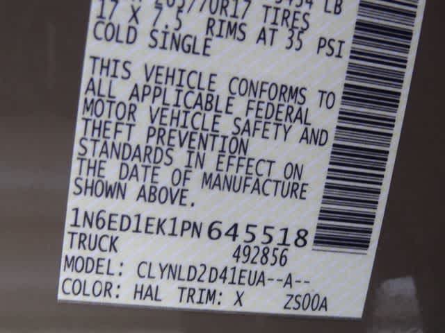 2023 Nissan Frontier PRO-4X