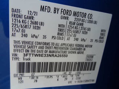 2022 Ford Maverick XLT
