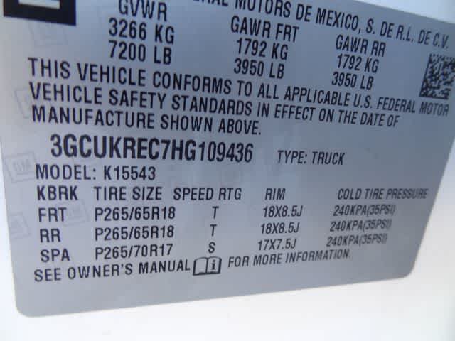 2017 Chevrolet Silverado 1500 LT