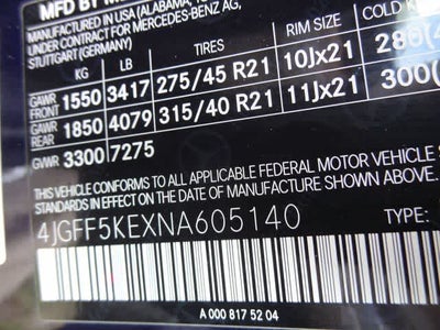 2022 Mercedes-Benz GLS 450 Base 4MATIC®