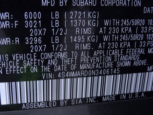 2022 Subaru Ascent Touring 7-Passenger