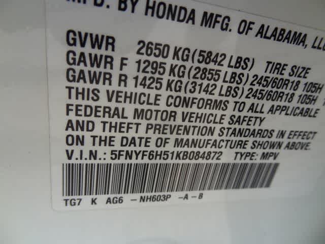 2019 Honda Pilot EX-L