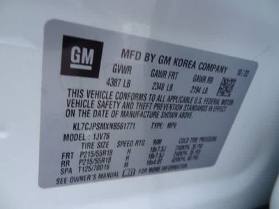 2022 Chevrolet Trax LT
