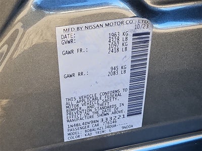 2024 Nissan Altima 2.5 SV