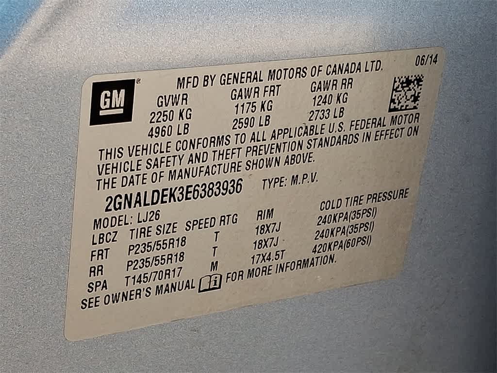 2014 Chevrolet Equinox LTZ