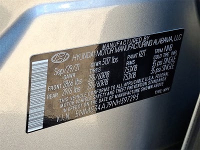 2022 Hyundai Santa Fe SEL