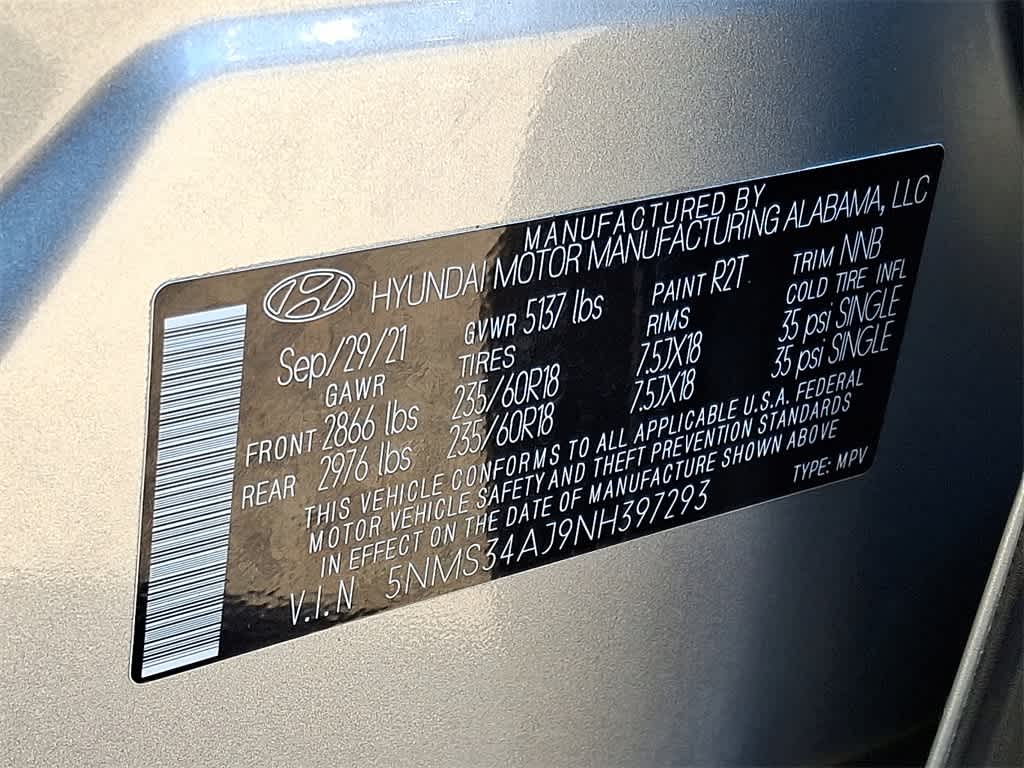 2022 Hyundai Santa Fe SEL