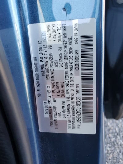 2018 Mazda Mazda CX-5 Grand Touring