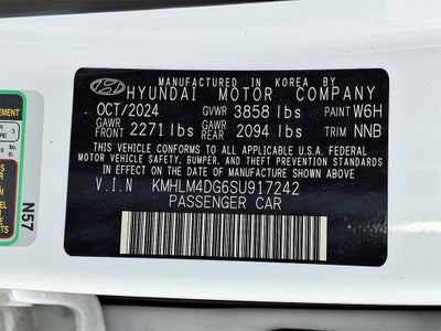 2025 Hyundai Elantra SEL Sport