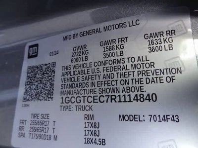 2024 Chevrolet Colorado 4WD LT