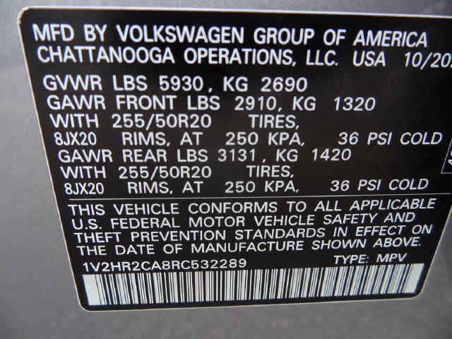 2024 Volkswagen Atlas 2.0T SE w/Technology
