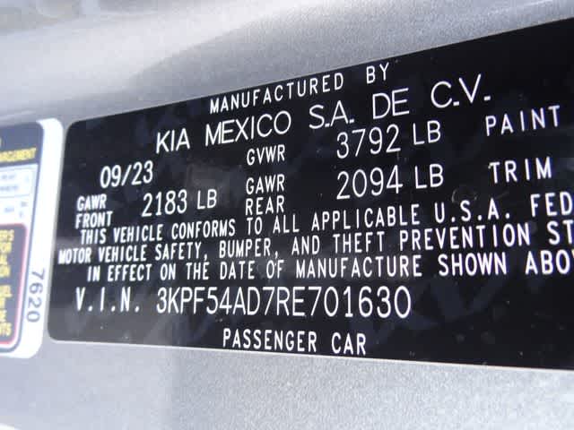 2024 Kia Forte GT-Line