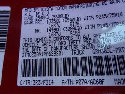 2023 Toyota Tacoma SR