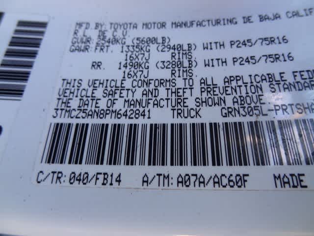 2023 Toyota Tacoma SR