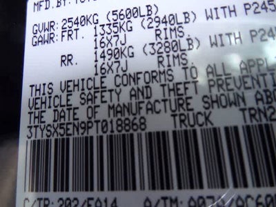 2023 Toyota Tacoma SR