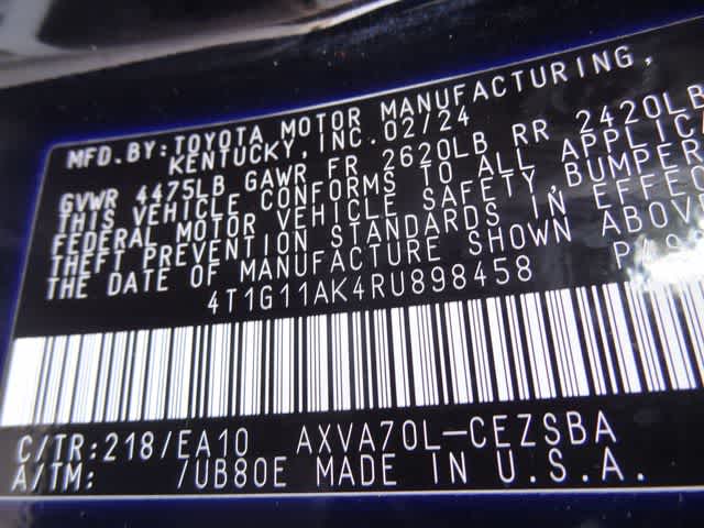 2024 Toyota Camry SE