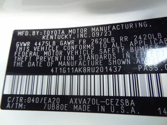 2024 Toyota Camry SE