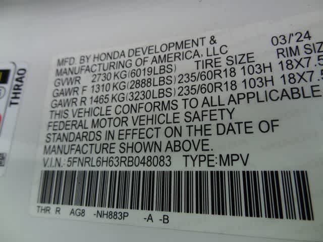 2024 Honda Odyssey EX-L