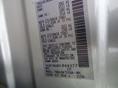 2023 Nissan Rogue SV