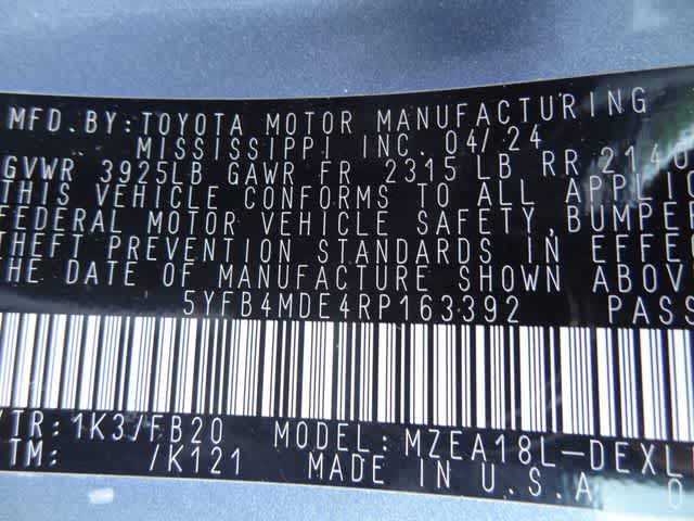 2024 Toyota Corolla LE