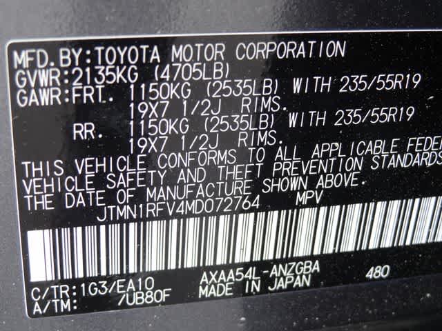 2021 Toyota RAV4 Limited