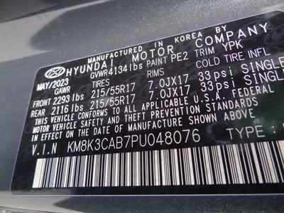 2023 Hyundai Kona SEL