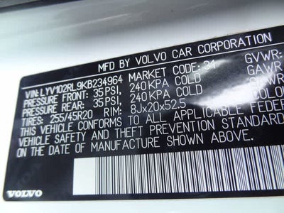 2019 Volvo XC60 Inscription