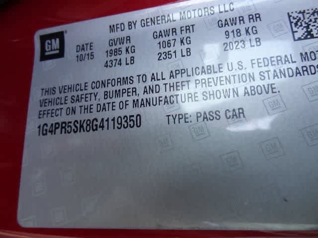 2016 Buick Verano Convenience Group