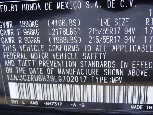 2020 Honda HR-V LX