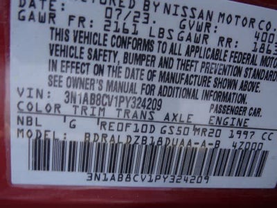 2023 Nissan Sentra SV