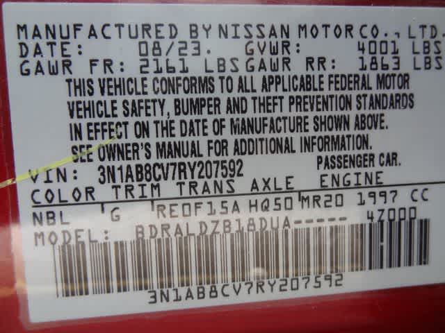 2024 Nissan Sentra SV