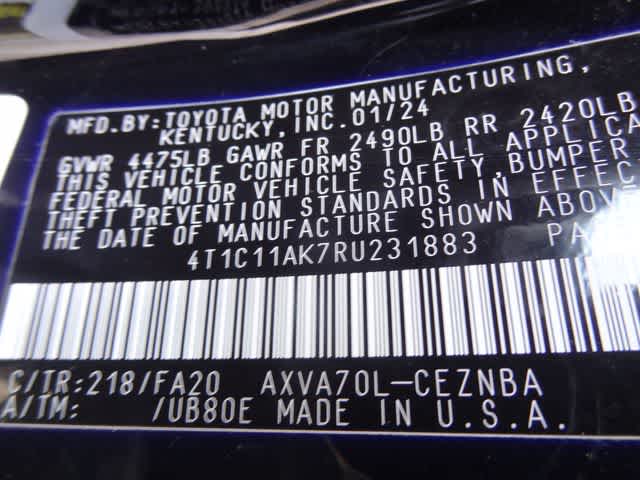 2024 Toyota Camry LE