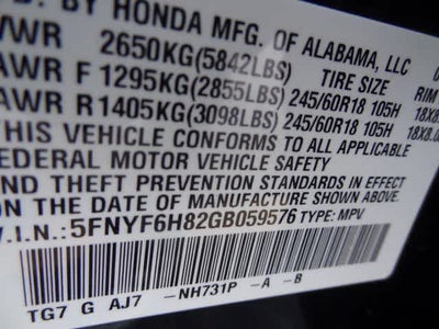 2016 Honda Pilot EX-L