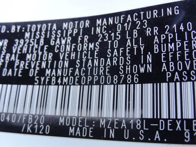 2023 Toyota Corolla LE