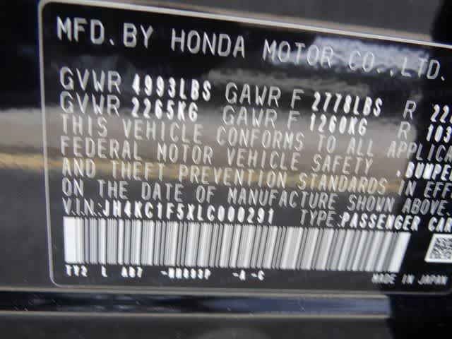 2020 Acura RLX w/Technology Pkg