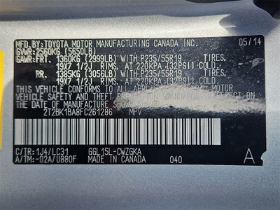 2015 Lexus RX 350 F Sport