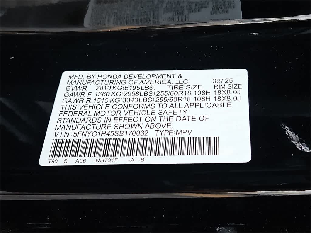 2025 Honda Pilot EX-L