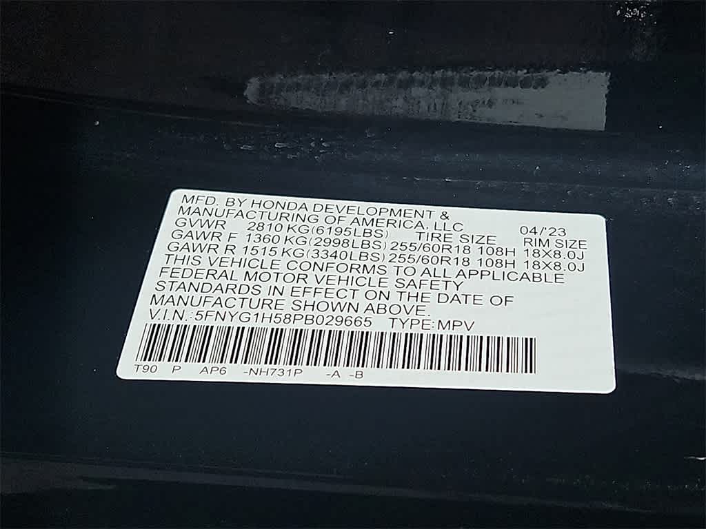 2023 Honda Pilot EX-L 7 Passenger