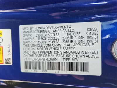 2023 Honda CR-V Hybrid Sport Touring