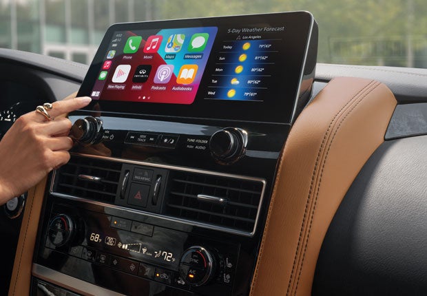 2024 INFINITI QX80 Key Features - WIRELESS APPLE CARPLAY® INTEGRATION | Priority INFINITI in Chesapeake VA